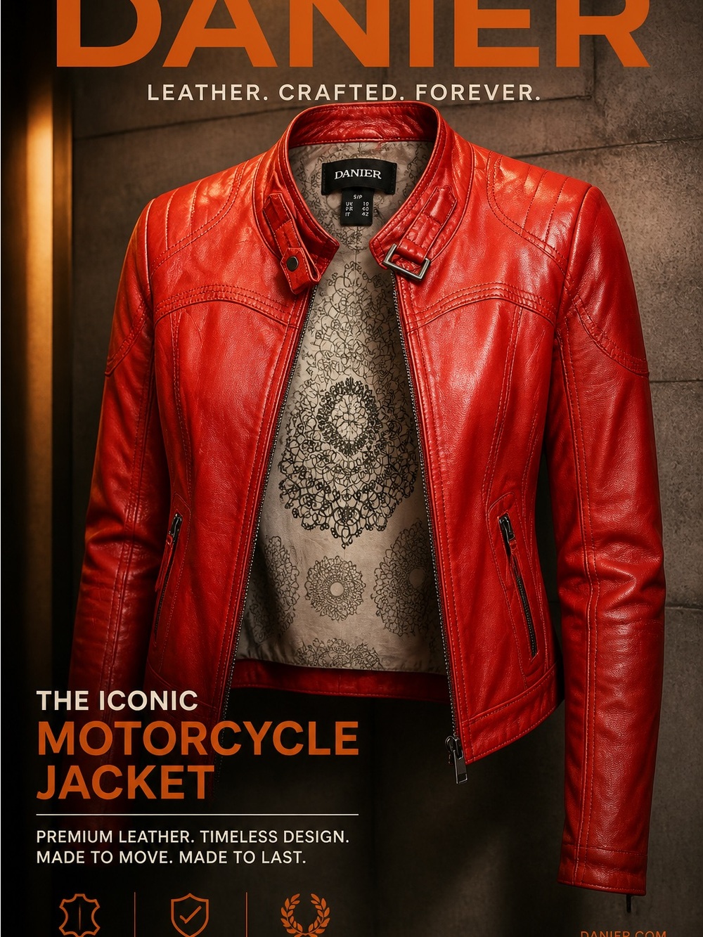 Danier Women’s Motorcycle jacket